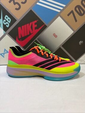 Adidas Adizero Select 3.0 Low Lucid Pink Preloved Lime JR8281 Men’s Size 12